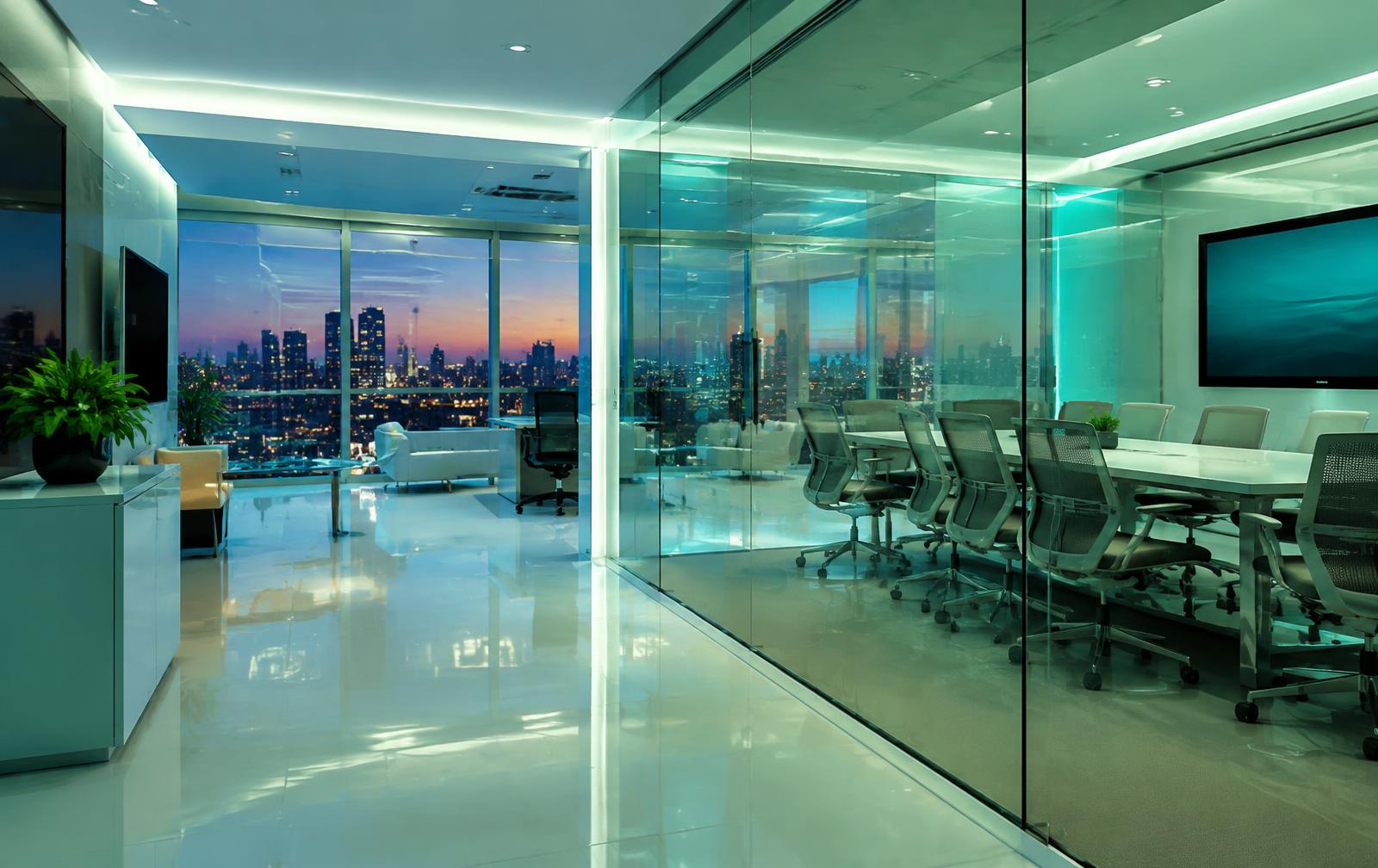 Spotless modern office